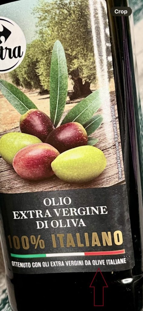 olivovy olej z talianskych oliv