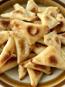 Pečené pirohy s kyslou kapustou